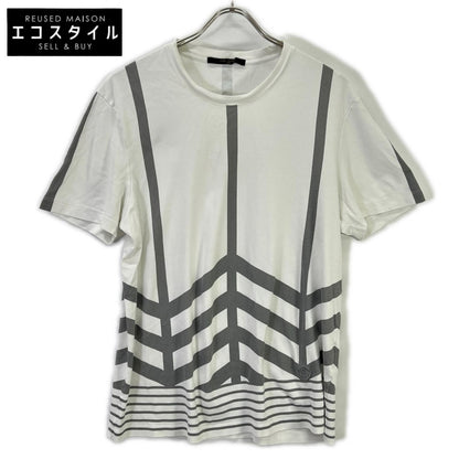 【SALE】 LOUIS VUITTON ルイヴィトン 16年SS RM162M CMS HAY23W ホワイト クルーネックTシャツ トップス