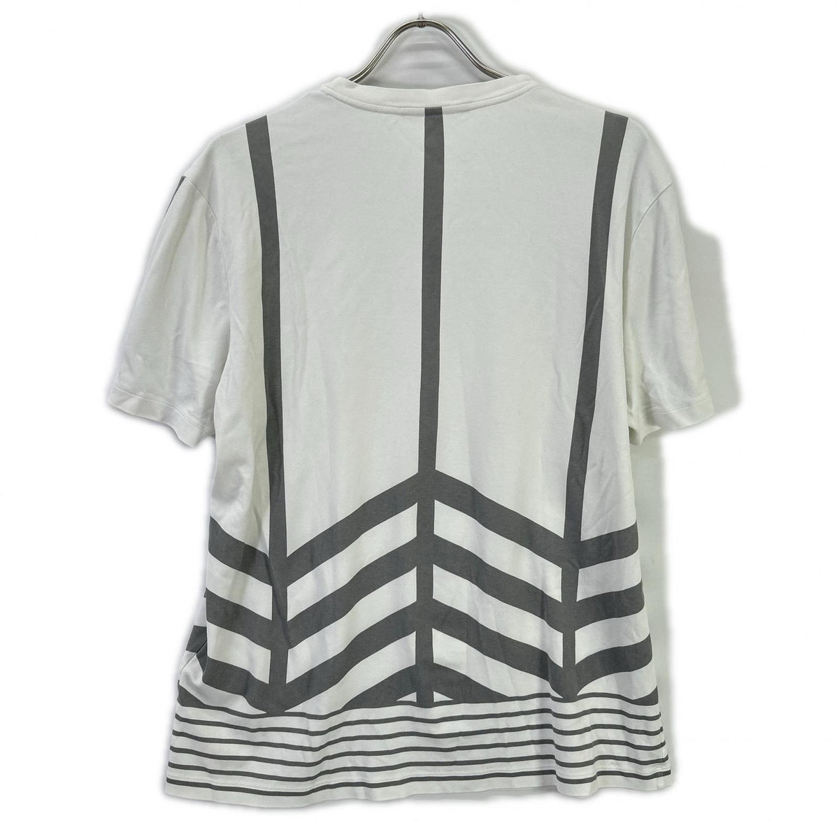 【SALE】 LOUIS VUITTON ルイヴィトン 16年SS RM162M CMS HAY23W ホワイト クルーネックTシャツ トップス