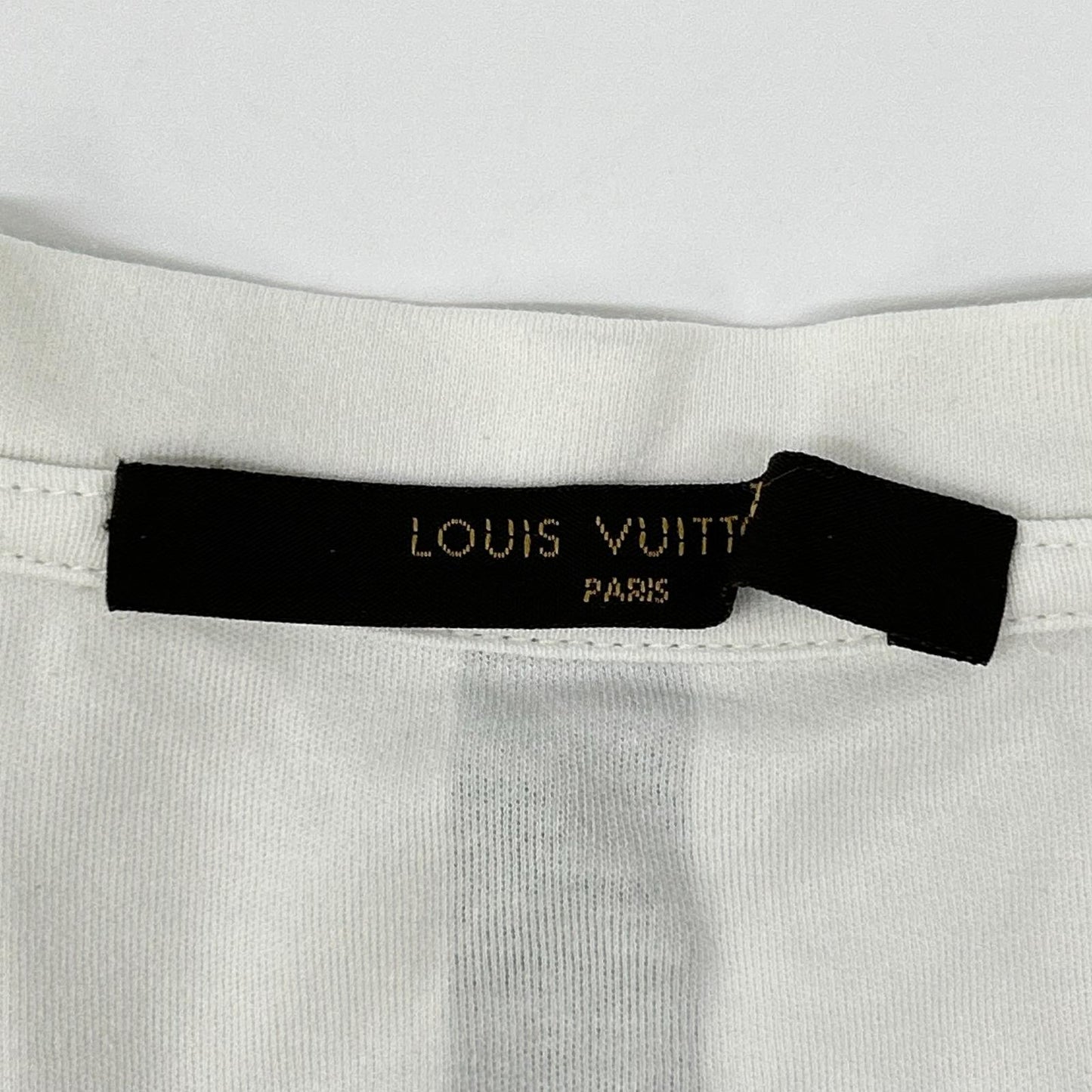 LOUIS VUITTON ルイヴィトン 16年SS RM162M CMS HAY23W ホワイト クルーネックTシャツ トップス