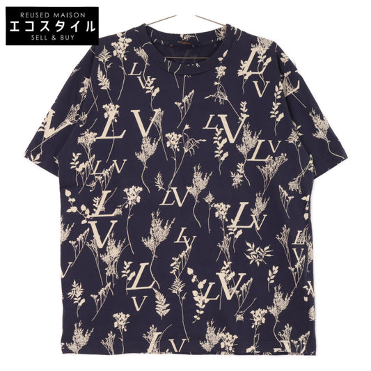 LOUIS VUITTON ルイヴィトン 【国内正規】RM202M UYM HJY04W LVリーフディスチャージ 半袖Tシャツ トップス