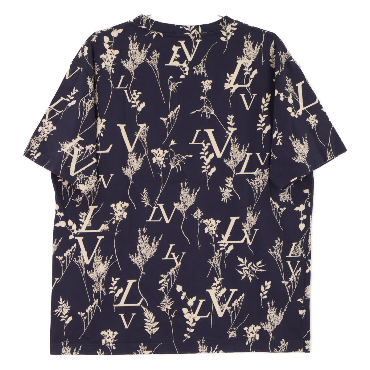 LOUIS VUITTON ルイヴィトン 【国内正規】RM202M UYM HJY04W LVリーフディスチャージ 半袖Tシャツ トップス