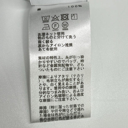 HERMES エルメス ホワイト 鹿の子Tシャツ Hロゴ刺繍 トップス