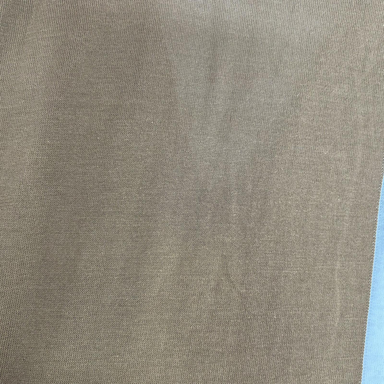 HERMES エルメス ブラウン スキッパーニットポロシャツ トップス