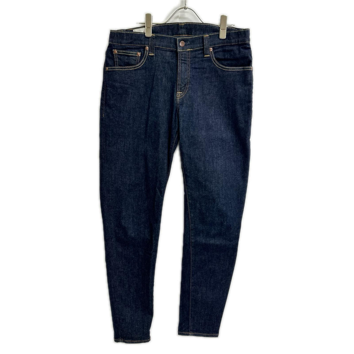 BIG JOHN ビッグジョン MMM134J インディゴ キャロットレッグ テーパード ストレッチデニムパンツ ボトムス