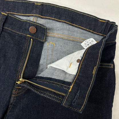 BIG JOHN ビッグジョン MMM134J インディゴ キャロットレッグ テーパード ストレッチデニムパンツ ボトムス