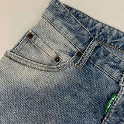 DSQUARED2 ディースクエアード S78LB0094 ライトインディゴ コットン SKATER JEAN/スケーター ジーン ボトムス