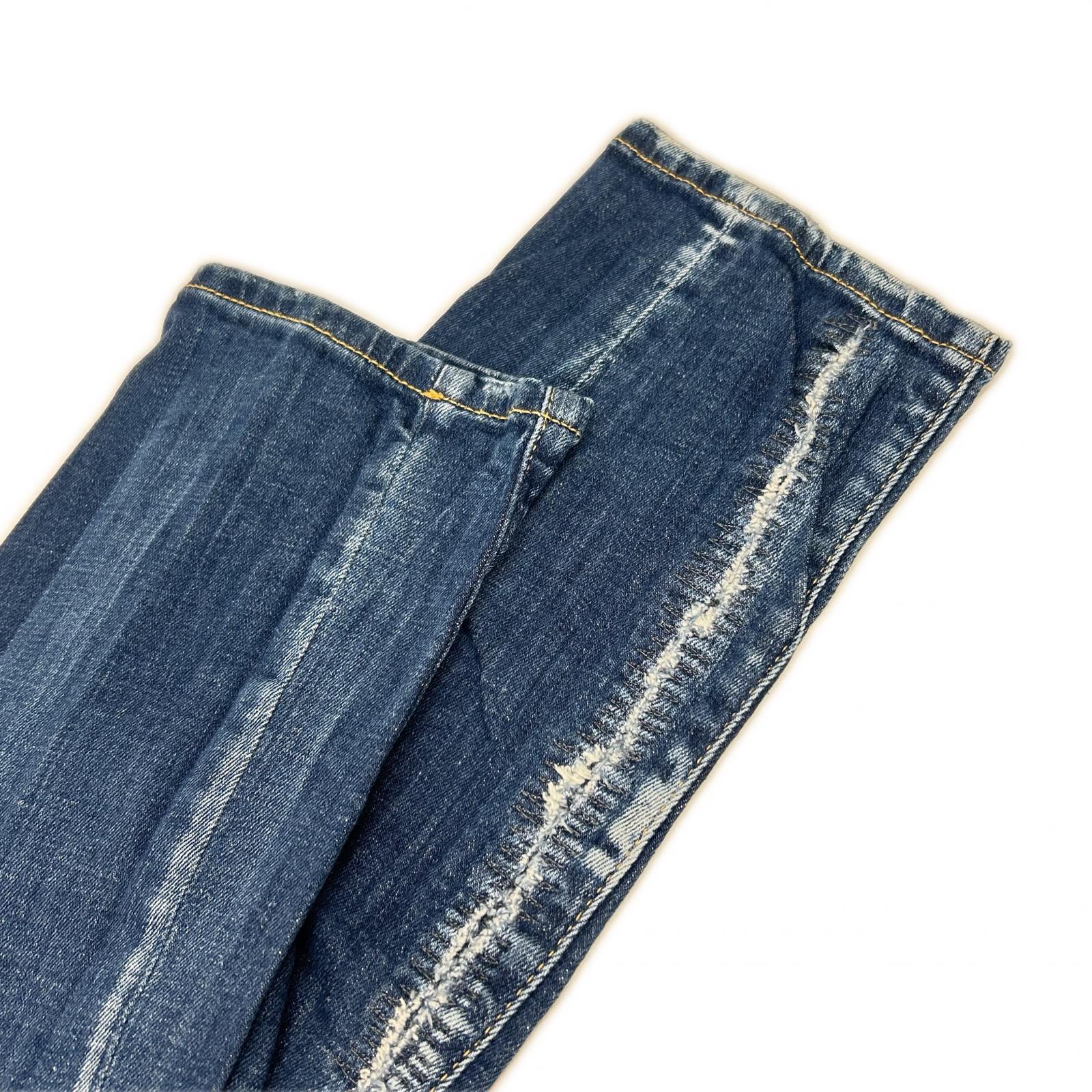DSQUARED2 ディースクエアード S74LB1622 インディゴ コットン TIDY BIKER JEANS/タイディバイカー デニムパンツ ボトムス