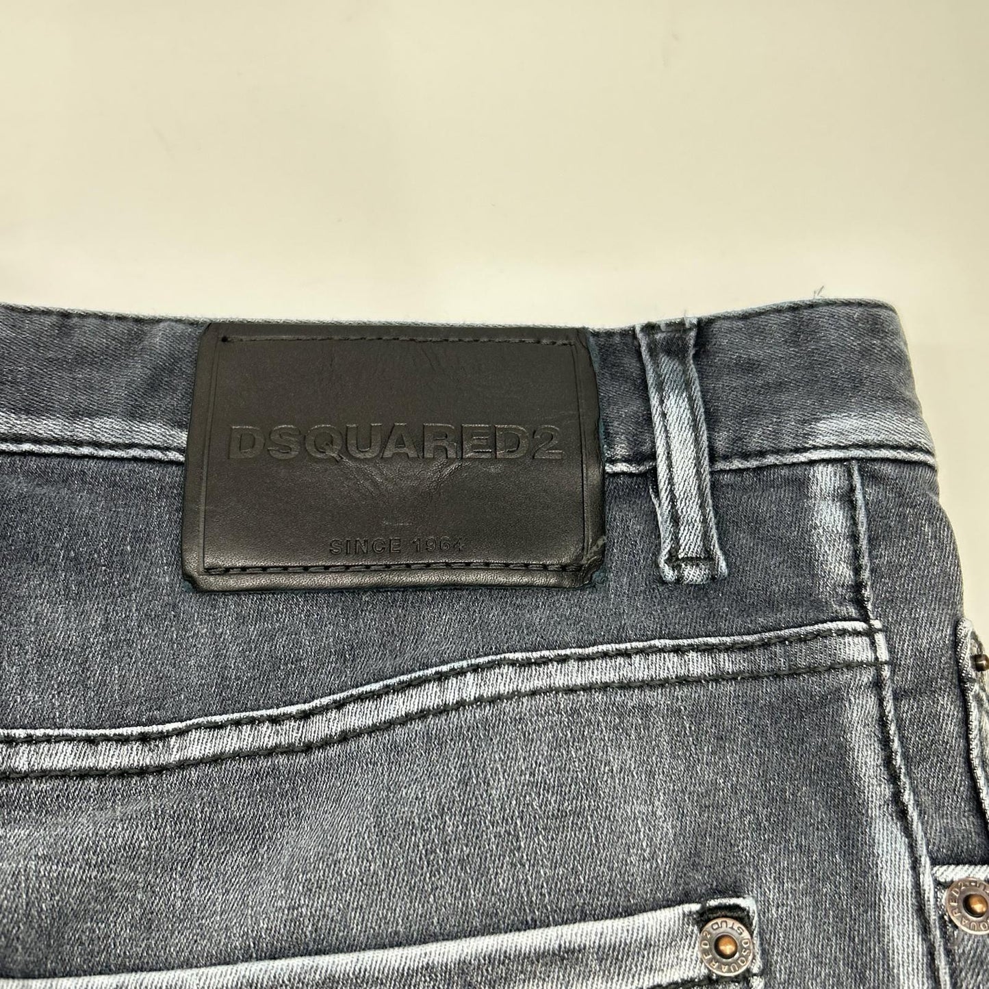 DSQUARED2 ディースクエアード S74LB1389 ブラック コットン SKATER JEAN/スケータージーン デニムパンツ ボトムス