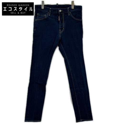 DSQUARED2 ディースクエアード S74LB1535 インディゴ COOL GUY JEAN/クールガイジーン テーパードデニムパンツ ボトムス