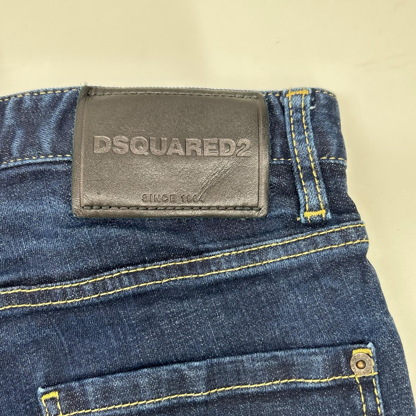 DSQUARED2 ディースクエアード S74LB1535 インディゴ COOL GUY JEAN/クールガイジーン テーパードデニムパンツ ボトムス