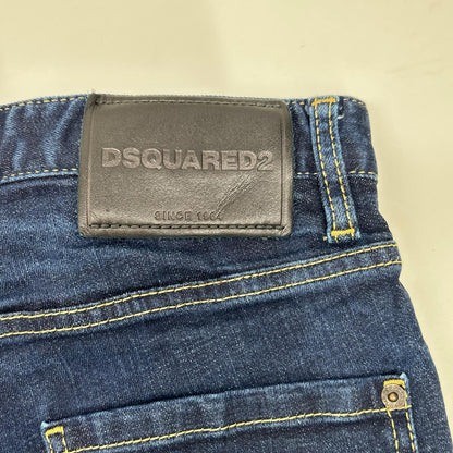 DSQUARED2 ディースクエアード S74LB1535 インディゴ COOL GUY JEAN/クールガイジーン テーパードデニムパンツ ボトムス