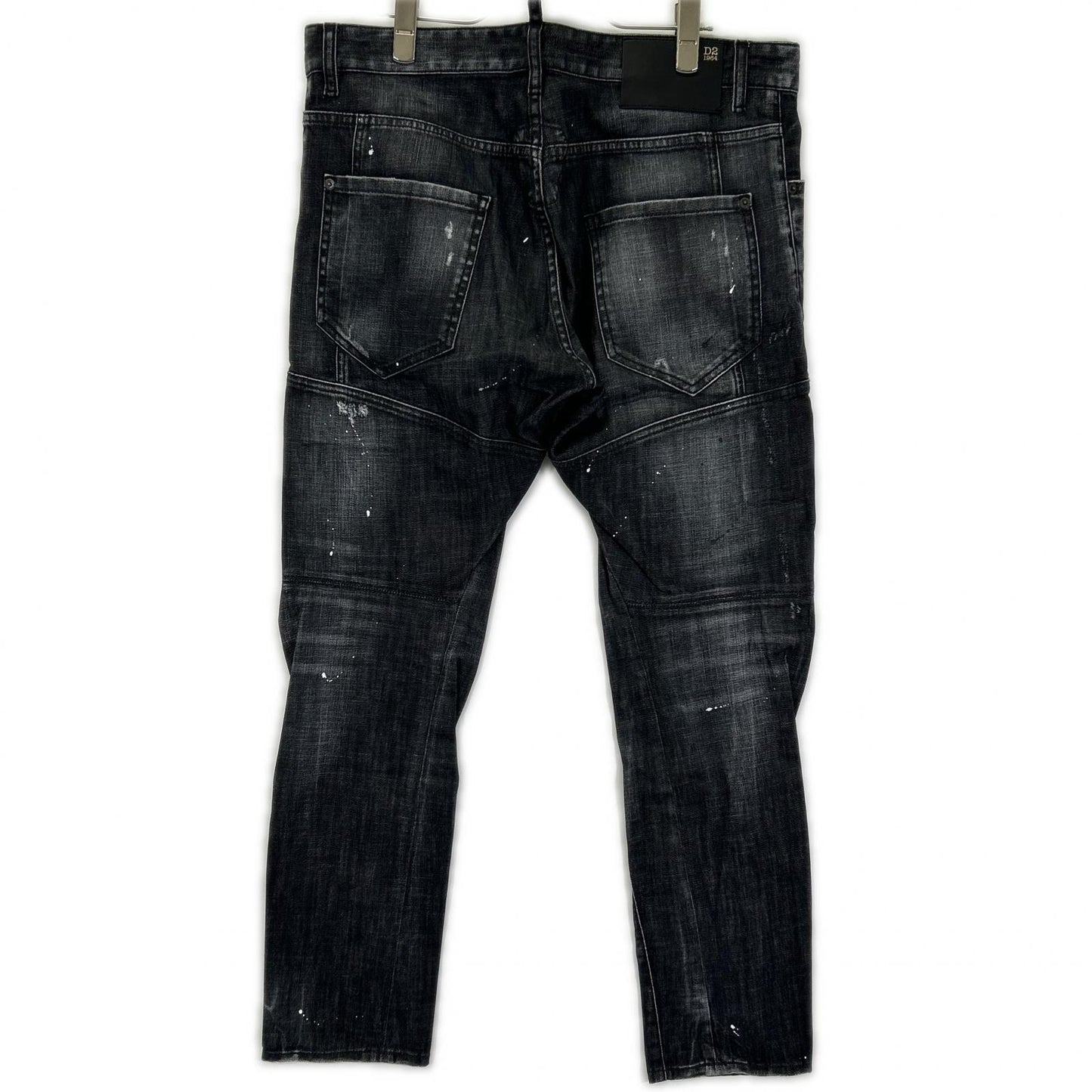 DSQUARED2 ディースクエアード S74LB1360 ブラック コットン TIDY BIKER JEANS/タイディバイカー デニムパンツ ボトムス