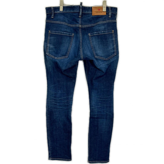 DSQUARED2 ディースクエアード S74LB1316 インディゴ コットン SKATER JEAN/スケータージーン デニムパンツ ボトムス