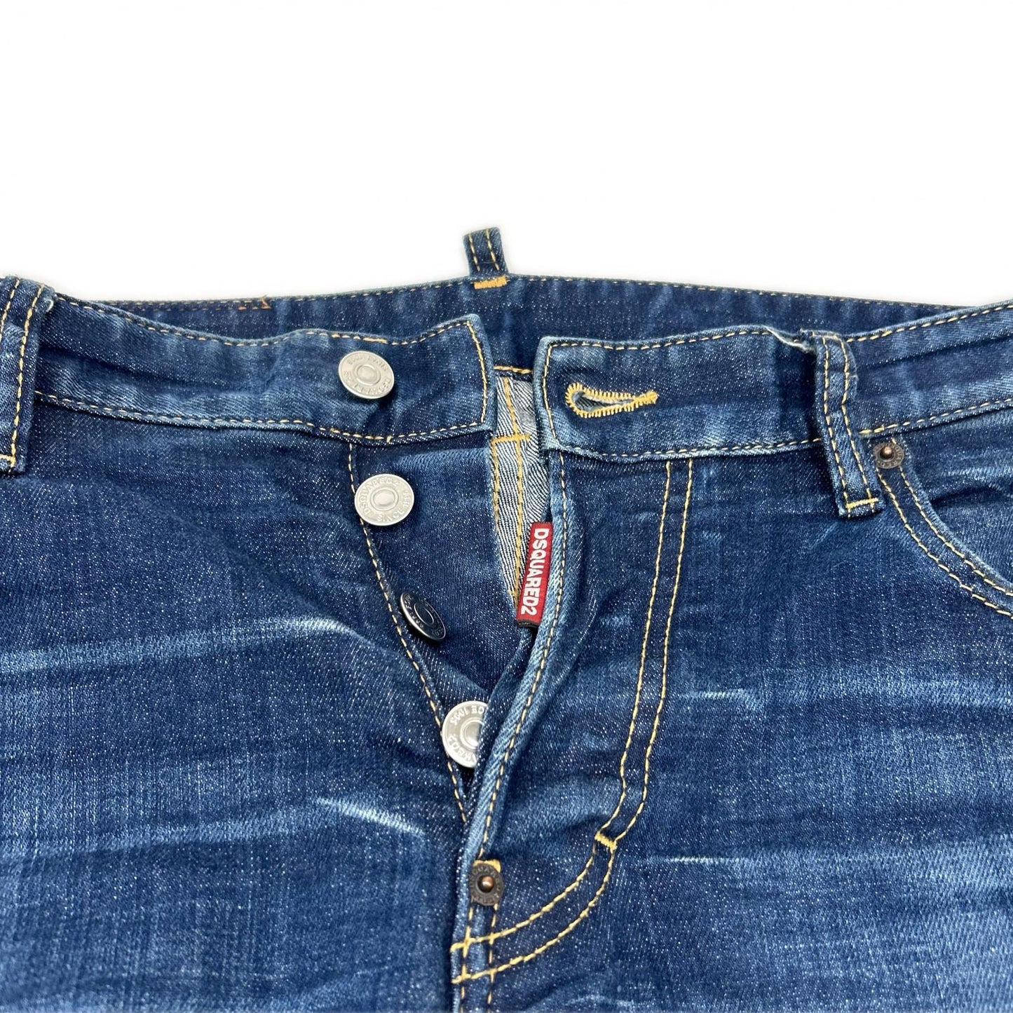 DSQUARED2 ディースクエアード S74LB1316 インディゴ コットン SKATER JEAN/スケータージーン デニムパンツ ボトムス