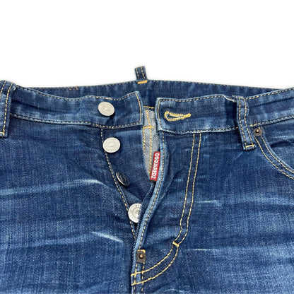 DSQUARED2 ディースクエアード S74LB1316 インディゴ コットン SKATER JEAN/スケータージーン デニムパンツ ボトムス
