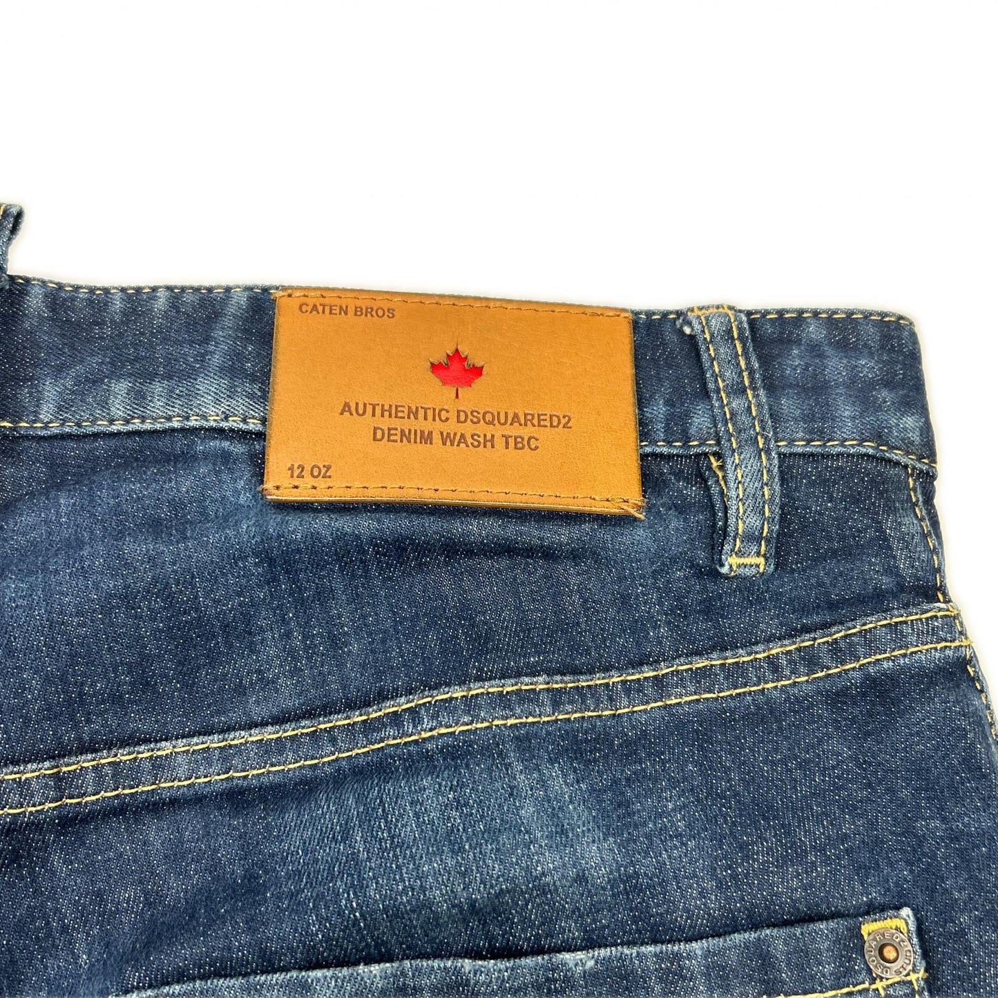 DSQUARED2 ディースクエアード S74LB1316 インディゴ コットン SKATER JEAN/スケータージーン デニムパンツ ボトムス