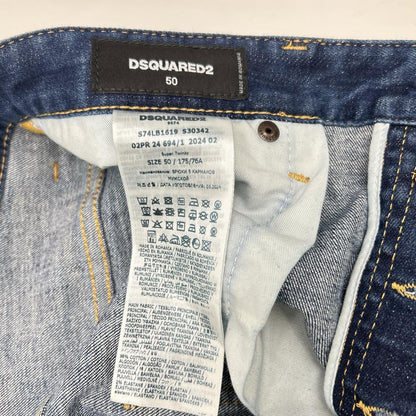 DSQUARED2 ディースクエアード S74LB1619 インディゴ Super Twinky Jeans/スーパーツインキージーン スキニー デニムパンツ ボトムス
