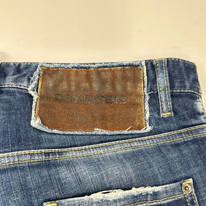 DSQUARED2 ディースクエアード S74LB1619 インディゴ Super Twinky Jeans/スーパーツインキージーン スキニー デニムパンツ ボトムス