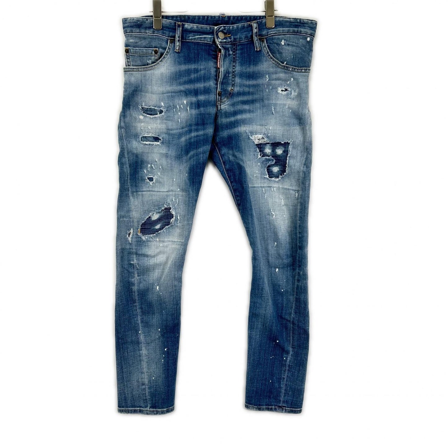 DSQUARED2 ディースクエアード S74LB1366 インディゴ SEXY TWIST JEAN/セクシーツイストジーン スキニーデニムパンツ ボトムス