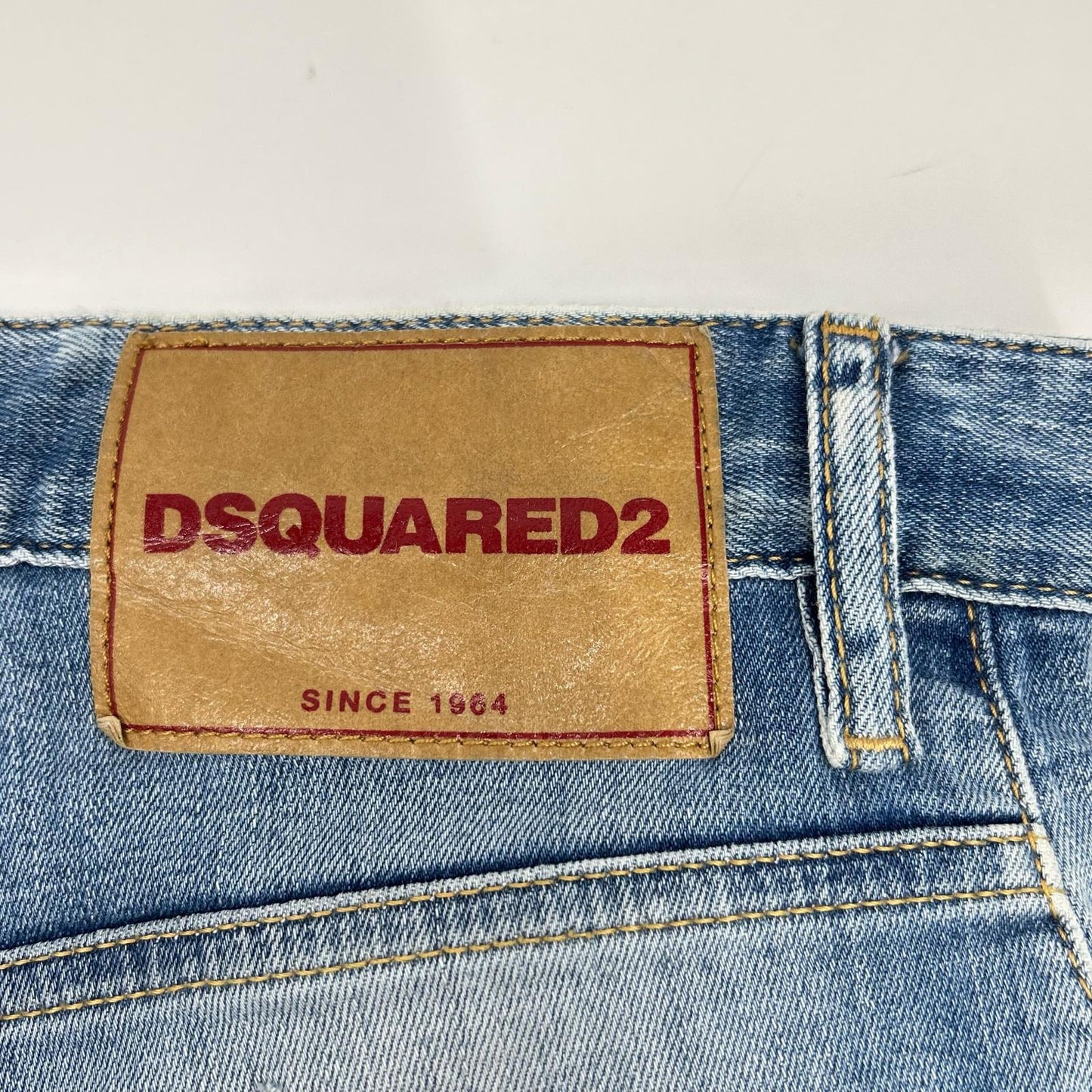 DSQUARED2 ディースクエアード S74LB1366 インディゴ SEXY TWIST JEAN/セクシーツイストジーン スキニーデニムパンツ ボトムス