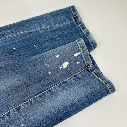 DSQUARED2 ディースクエアード S74LB1366 インディゴ SEXY TWIST JEAN/セクシーツイストジーン スキニーデニムパンツ ボトムス