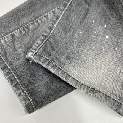 DSQUARED2 ディースクエアード S71LB1461 ブラック ダメージ加工 SKATER JEAN/スケータージーン デニムパンツ ボトムス