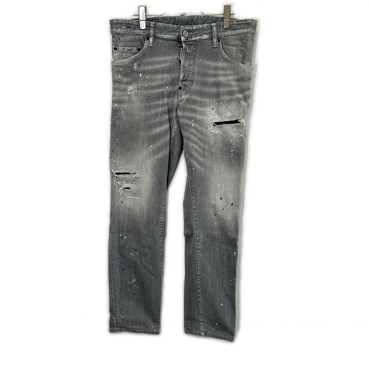 DSQUARED2 ディースクエアード S71LB1461 ブラック ダメージ加工 SKATER JEAN/スケータージーン デニムパンツ ボトムス