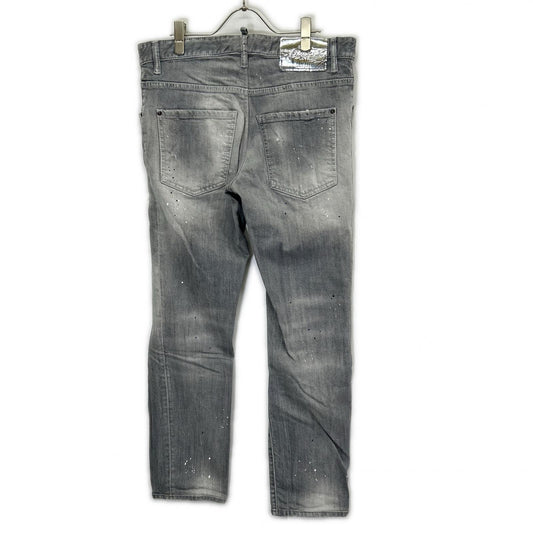 DSQUARED2 ディースクエアード S71LB1461 ブラック ダメージ加工 SKATER JEAN/スケータージーン デニムパンツ ボトムス