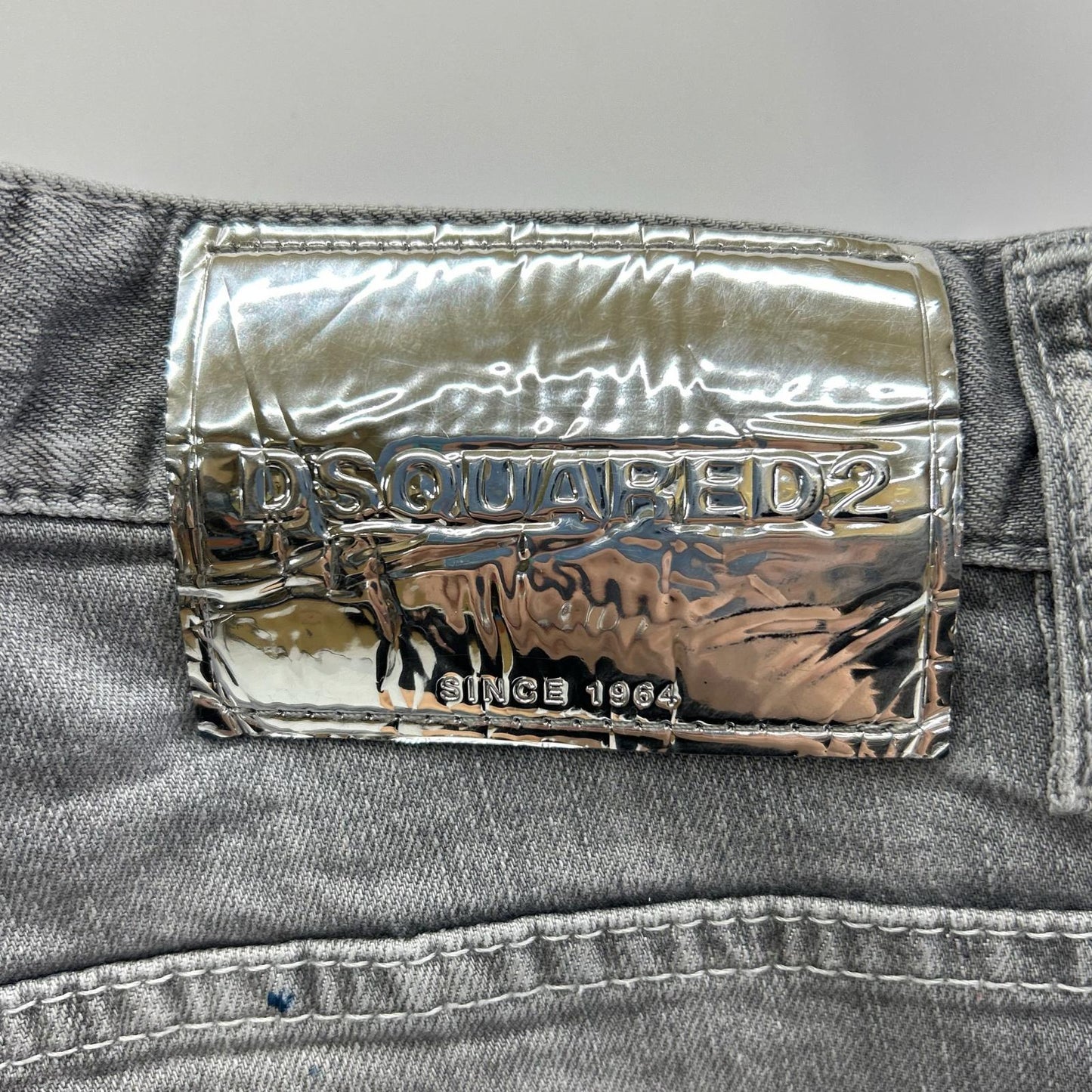 DSQUARED2 ディースクエアード S71LB1461 ブラック ダメージ加工 SKATER JEAN/スケータージーン デニムパンツ ボトムス