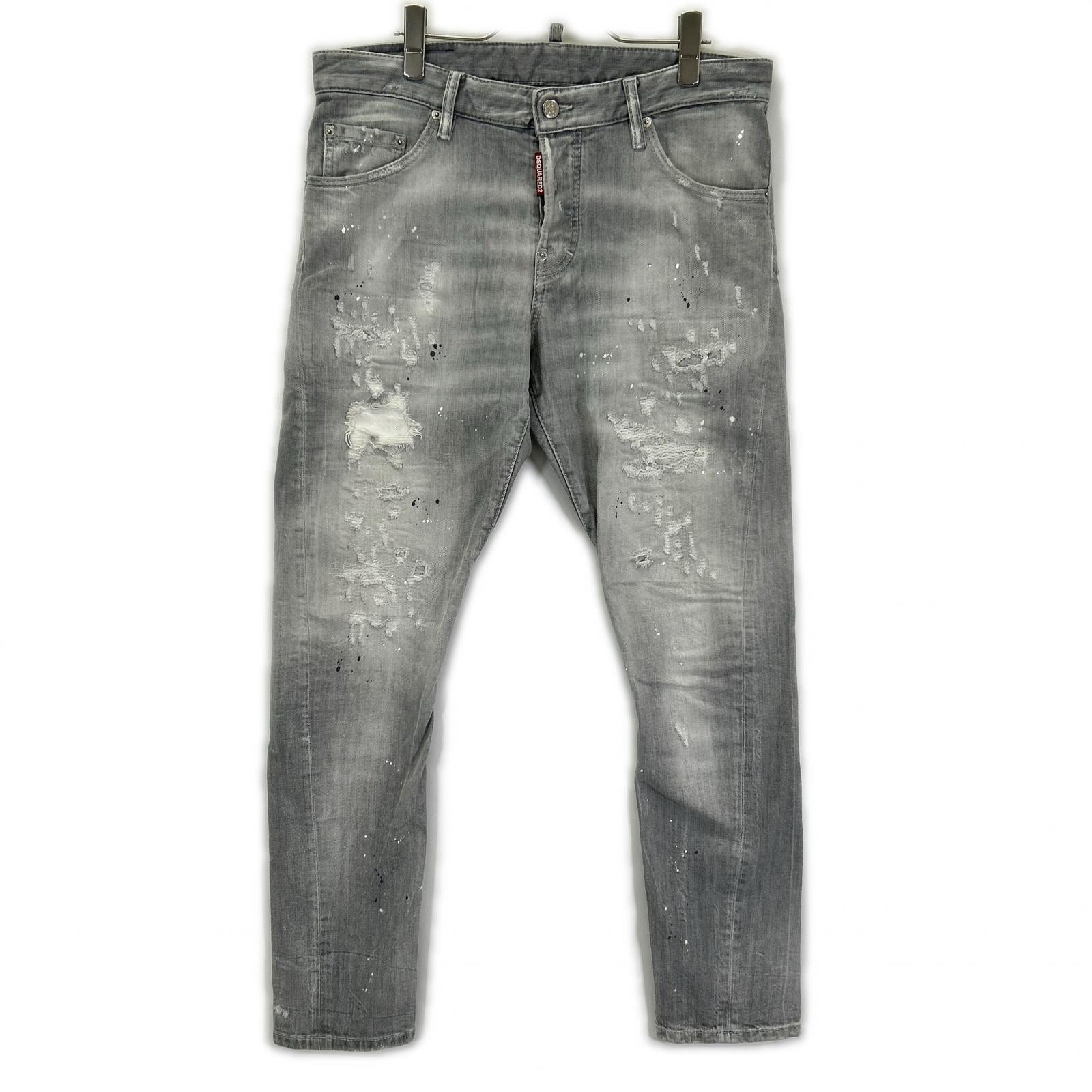 DSQUARED2 ディースクエアード S74LB1245 ブラック SEXY TWIST JEAN/セクシーツイストジーン ボタンフライデニムパンツ ボトムス