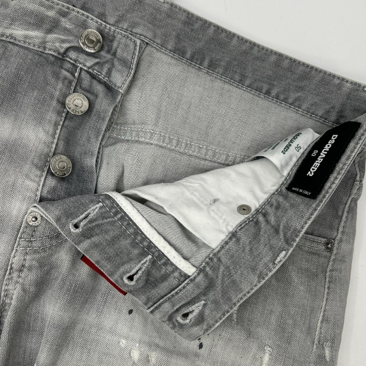 DSQUARED2 ディースクエアード S74LB1245 ブラック SEXY TWIST JEAN/セクシーツイストジーン ボタンフライデニムパンツ ボトムス