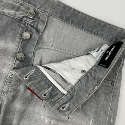 DSQUARED2 ディースクエアード S74LB1245 ブラック SEXY TWIST JEAN/セクシーツイストジーン ボタンフライデニムパンツ ボトムス
