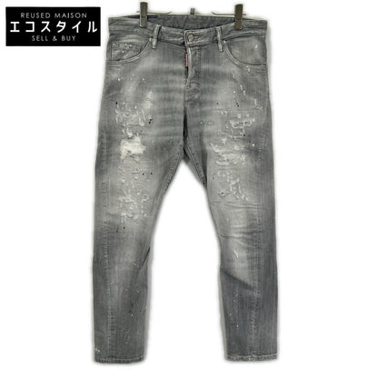 DSQUARED2 ディースクエアード S74LB1245 ブラック SEXY TWIST JEAN/セクシーツイストジーン ボタンフライデニムパンツ ボトムス
