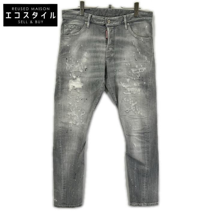 DSQUARED2 ディースクエアード S74LB1245 ブラック SEXY TWIST JEAN/セクシーツイストジーン ボタンフライデニムパンツ ボトムス