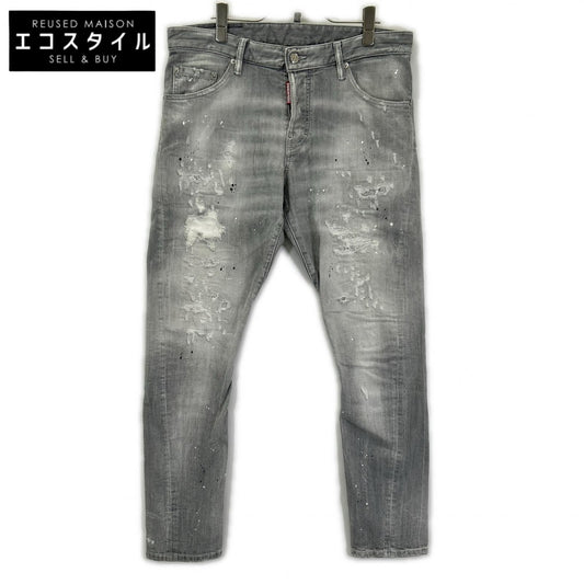 DSQUARED2 ディースクエアード S74LB1245 ブラック SEXY TWIST JEAN/セクシーツイストジーン ボタンフライデニムパンツ ボトムス