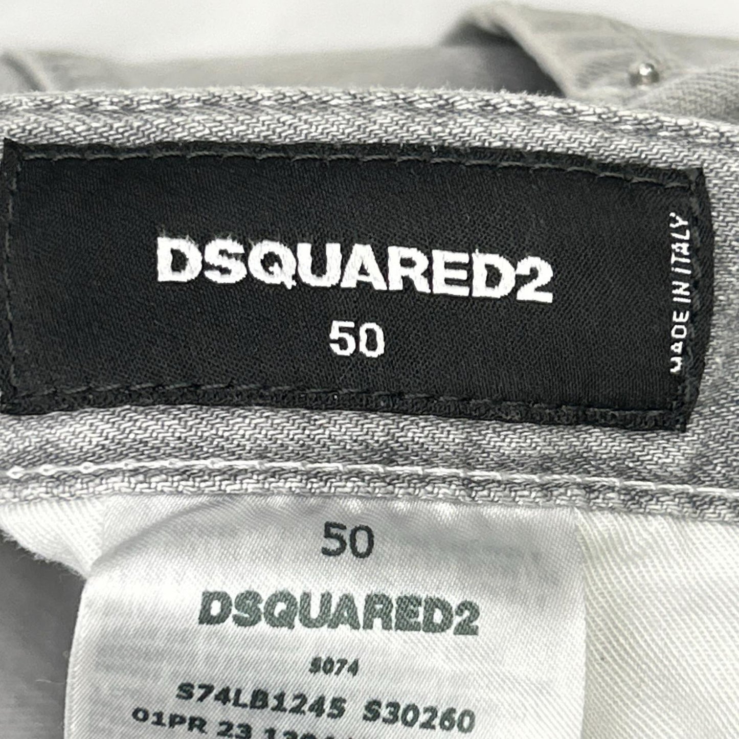 DSQUARED2 ディースクエアード S74LB1245 ブラック SEXY TWIST JEAN/セクシーツイストジーン ボタンフライデニムパンツ ボトムス