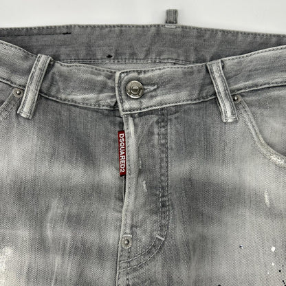 DSQUARED2 ディースクエアード S74LB1245 ブラック SEXY TWIST JEAN/セクシーツイストジーン ボタンフライデニムパンツ ボトムス