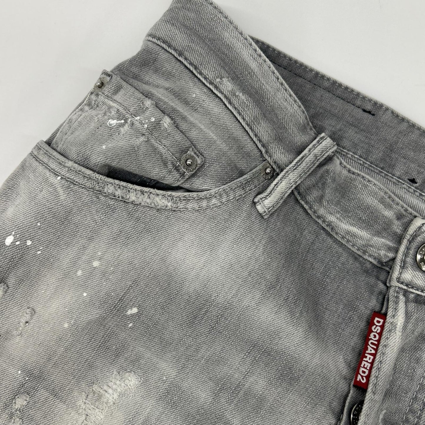DSQUARED2 ディースクエアード S74LB1245 ブラック SEXY TWIST JEAN/セクシーツイストジーン ボタンフライデニムパンツ ボトムス