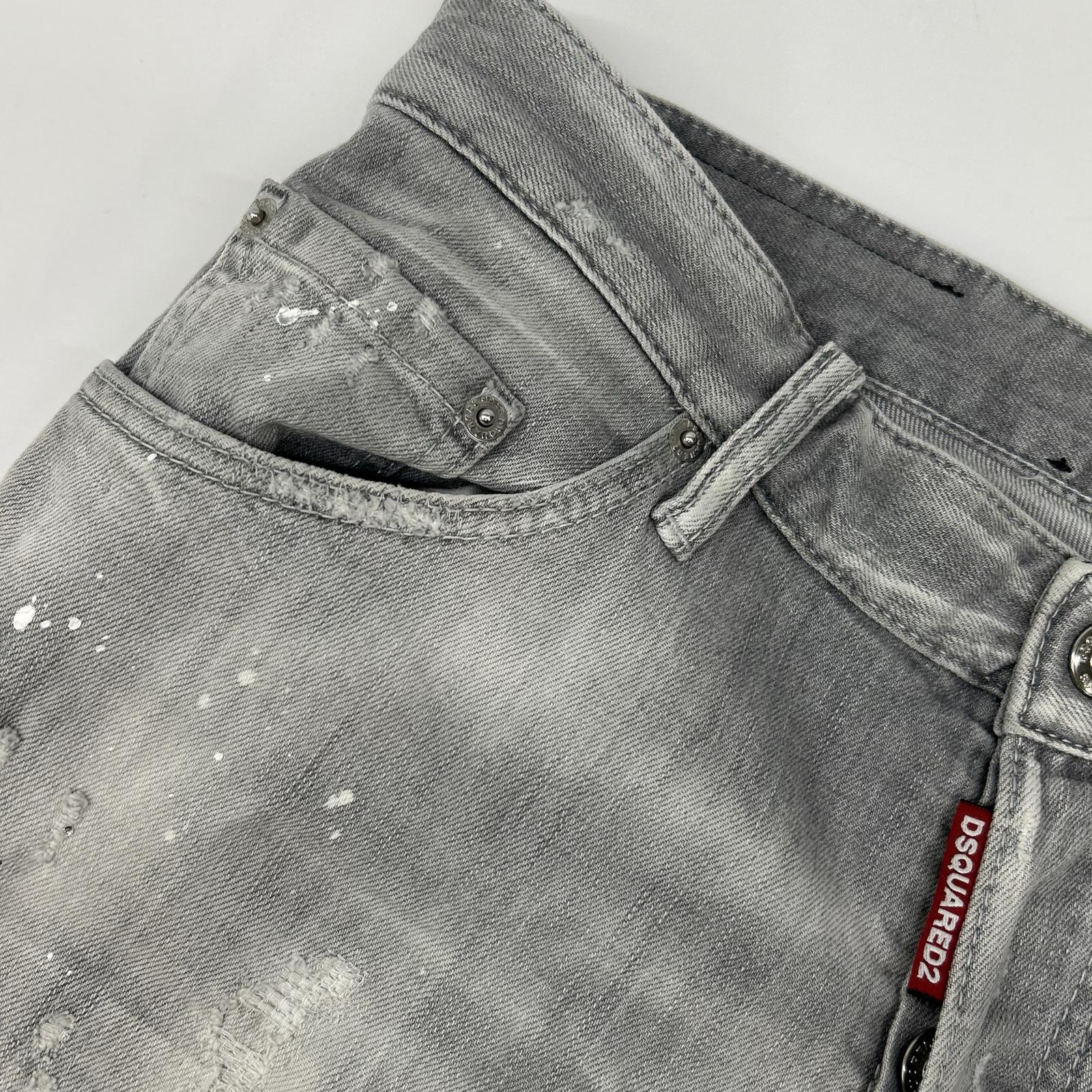 DSQUARED2 ディースクエアード S74LB1245 ブラック SEXY TWIST JEAN/セクシーツイストジーン ボタンフライデニムパンツ ボトムス