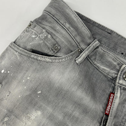 DSQUARED2 ディースクエアード S74LB1245 ブラック SEXY TWIST JEAN/セクシーツイストジーン ボタンフライデニムパンツ ボトムス