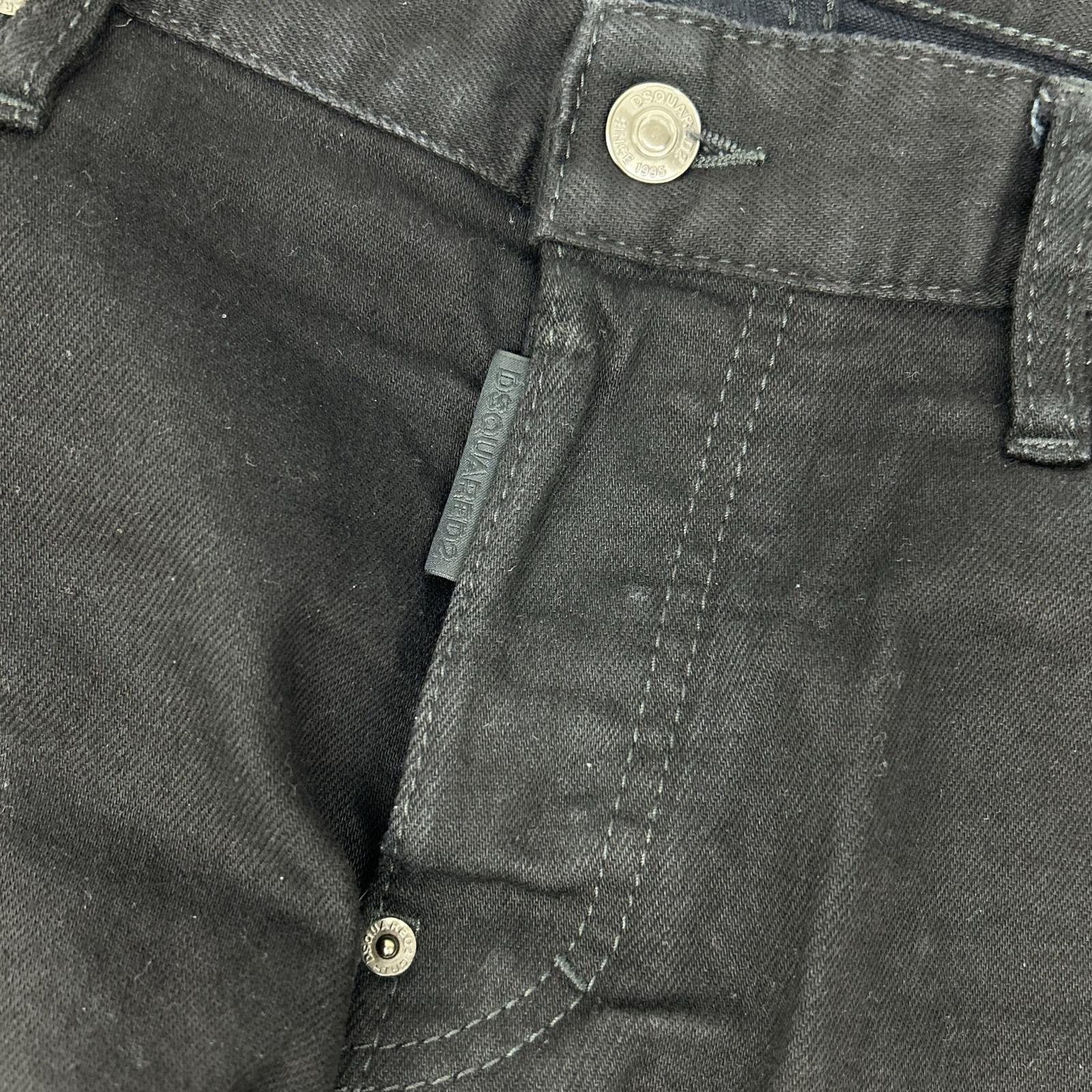 DSQUARED2 ディースクエアード S74LB1427 ブラック SKATER JEAN/スケータージーン ストレッチデニムパンツ ボトムス
