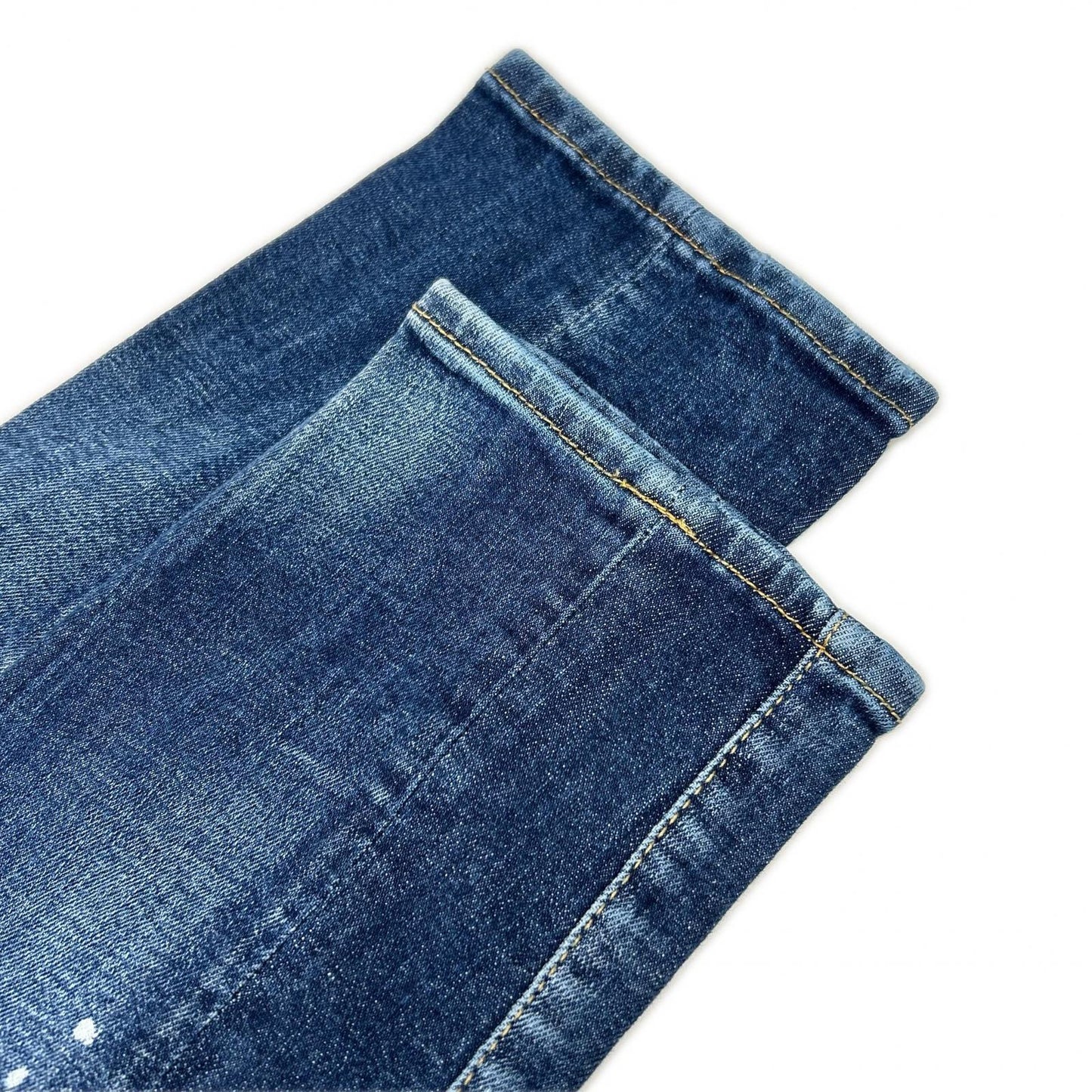DSQUARED2 ディースクエアード S74LB1586 インディゴ Tidy Biker Jean/タイディバイカー ペイント デニムパンツ ボトムス