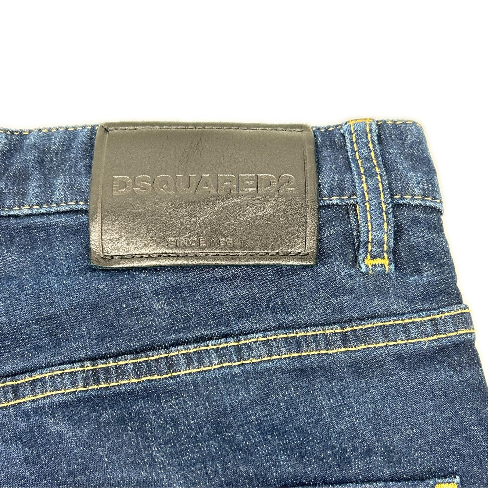 DSQUARED2 ディースクエアード S74LB1425 インディゴ SKATER JEAN/スケータージーン デニムパンツ ボトムス