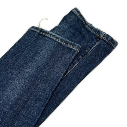 DSQUARED2 ディースクエアード S74LA0651 インディゴ D2プリント SLIM JEAN/スリムジーン デニムパンツ ボトムス