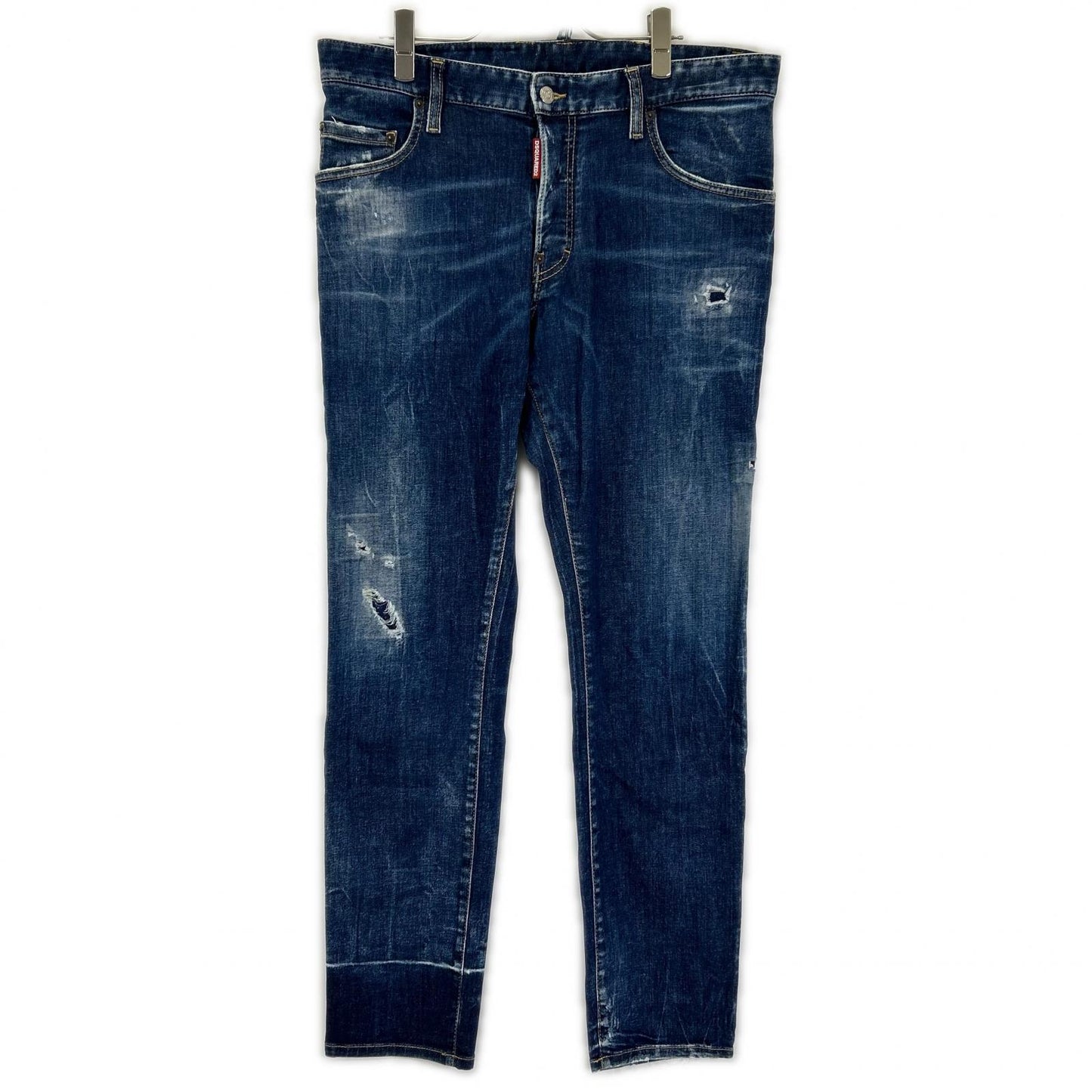 DSQUARED2 ディースクエアード S74LB1338 インディゴ SKATER JEAN/スケータージーン ダメージ加工 デニムパンツ ボトムス