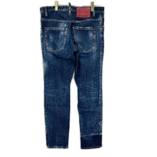 DSQUARED2 ディースクエアード S74LB1338 インディゴ SKATER JEAN/スケータージーン ダメージ加工 デニムパンツ ボトムス