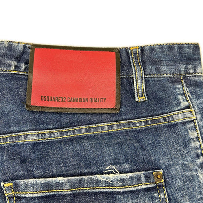 DSQUARED2 ディースクエアード S74LB1338 インディゴ SKATER JEAN/スケータージーン ダメージ加工 デニムパンツ ボトムス