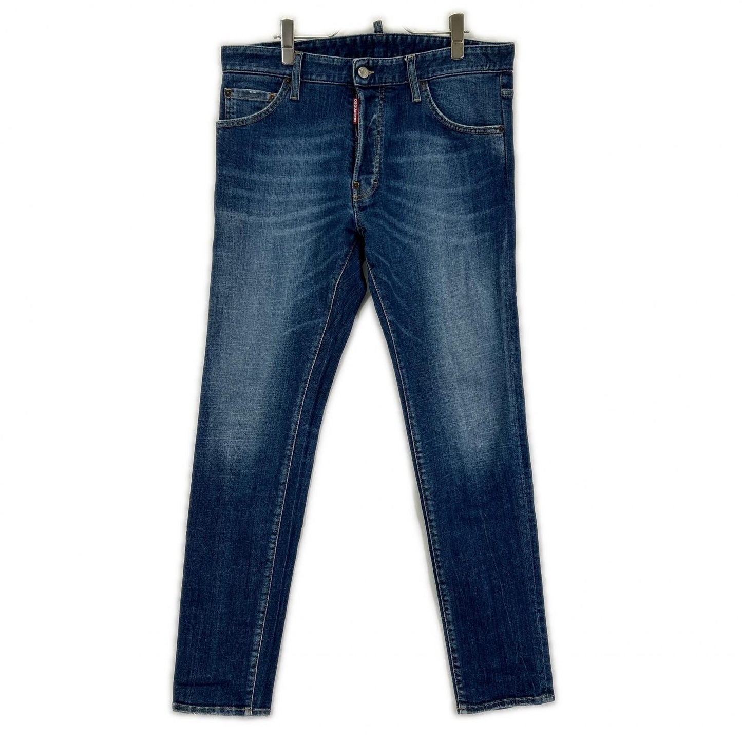 DSQUARED2 ディースクエアード S74LB1571 インディゴ COOL GUY JEAN/クールガイジーン ウォッシュド加工 デニムパンツ ボトムス