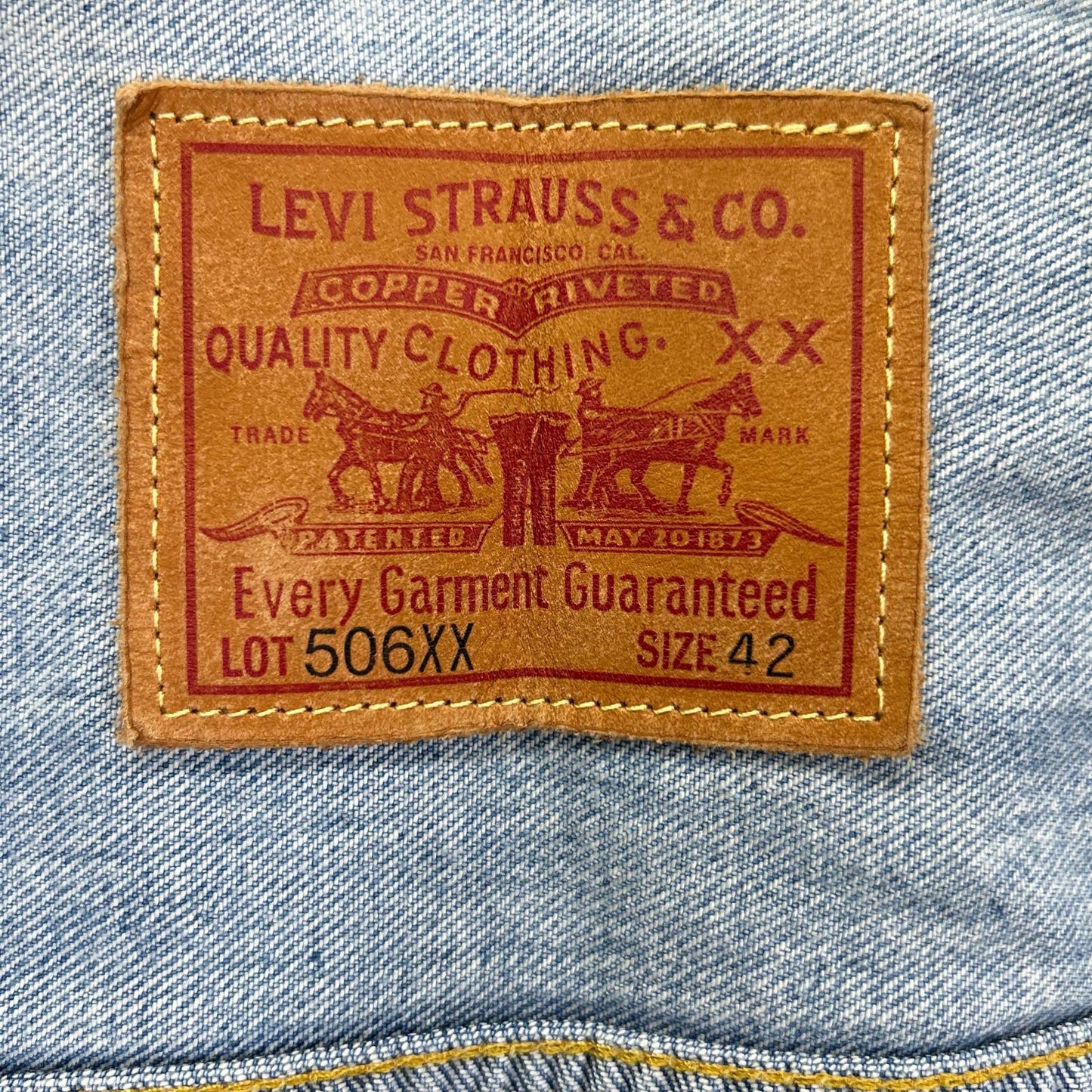 LEVI'S リーバイス 70506 インディゴ 日本製 506XX TYPE 1st デニムトラッカージャケット ジャケット