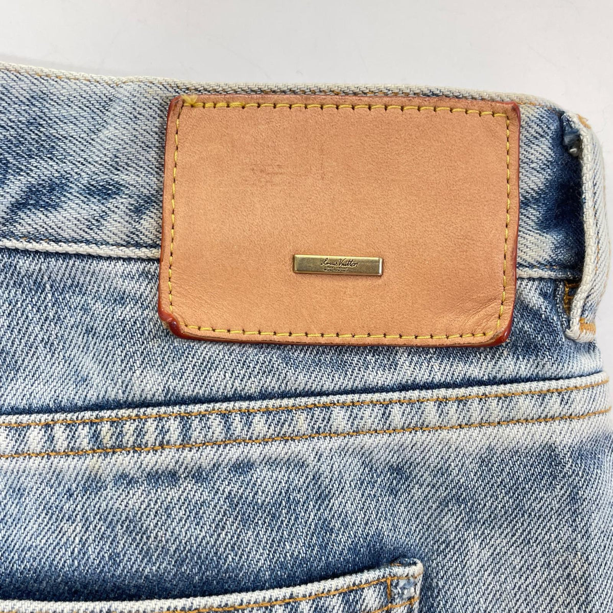 LOUIS VUITTON ルイヴィトン 24年製 HJD70WLVP インディゴ WASHED SLIM JEANS/ウォッシュドスリムジーンズ デニムパンツ ボトムス